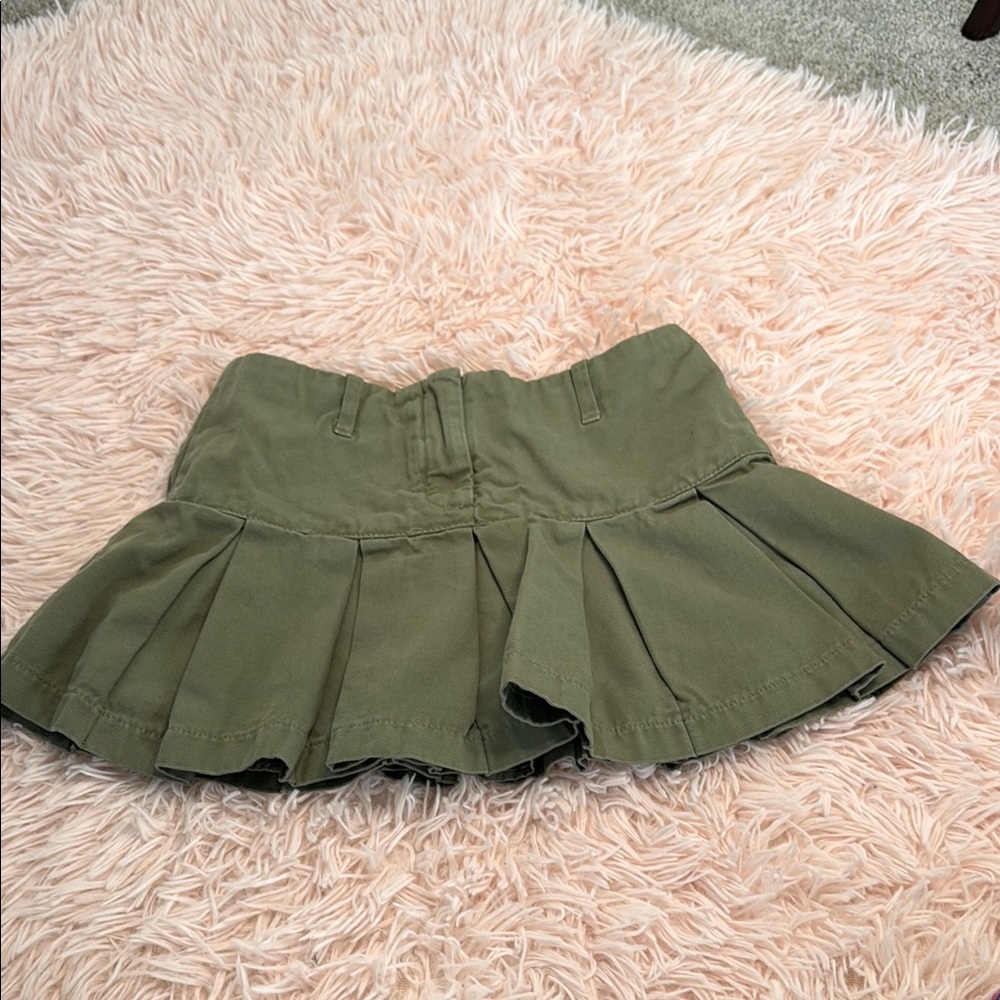 Zara Kids Olive Green Skirt